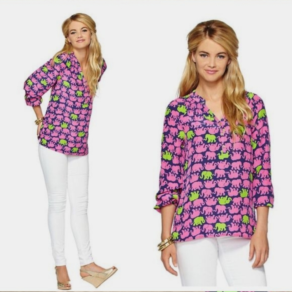 Lilly Pulitzer Tusk in Sun top